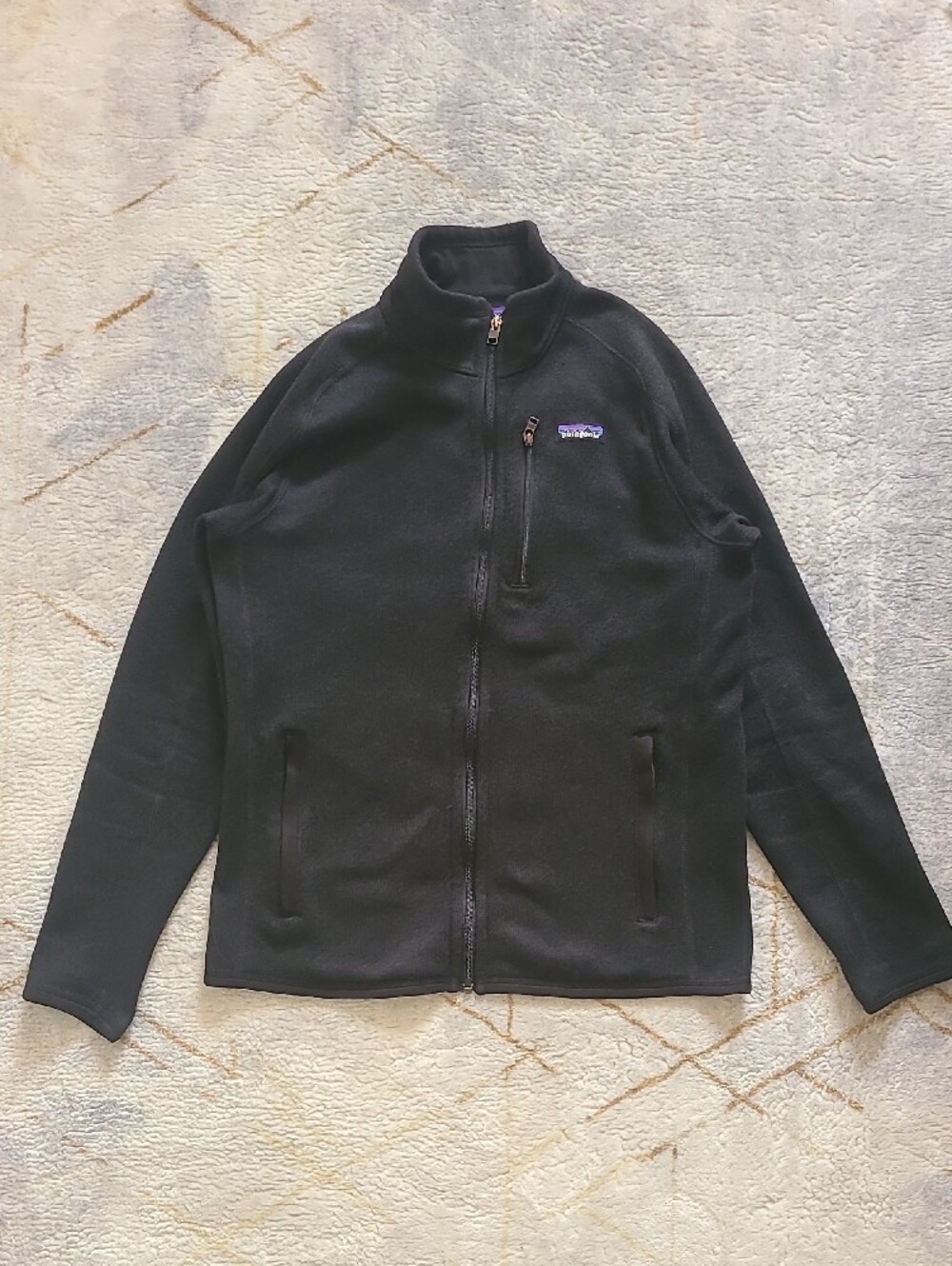 Patagonia Men’s Better Sweater Jacket Medium Black Full Zip Fleece